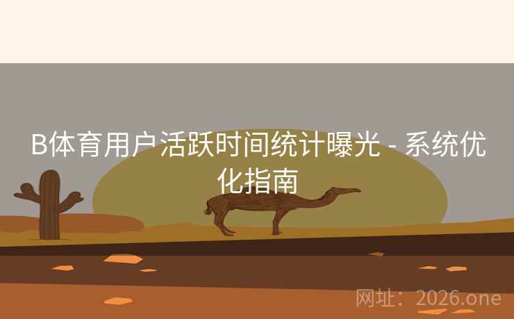 B体育用户活跃时间统计曝光 - 系统优化指南
