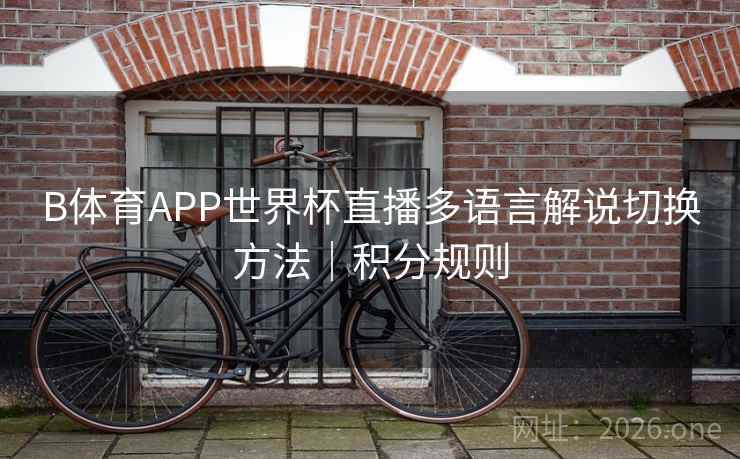 B体育APP世界杯直播多语言解说切换方法｜积分规则
