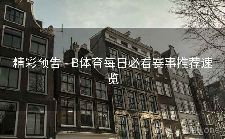 精彩预告 - B体育每日必看赛事推荐速览