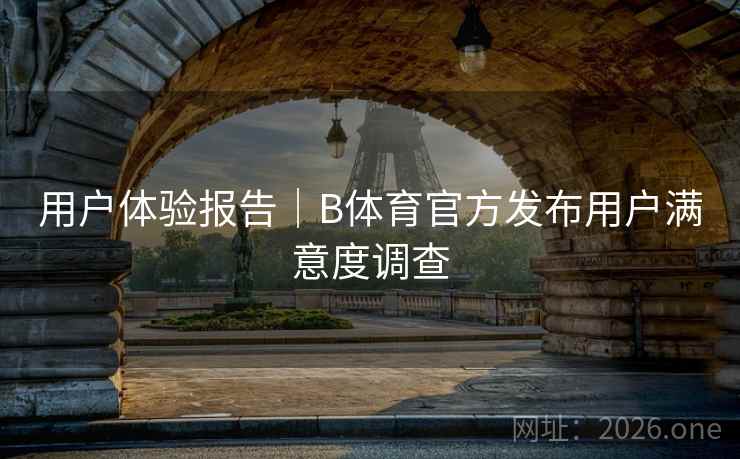 用户体验报告｜B体育官方发布用户满意度调查