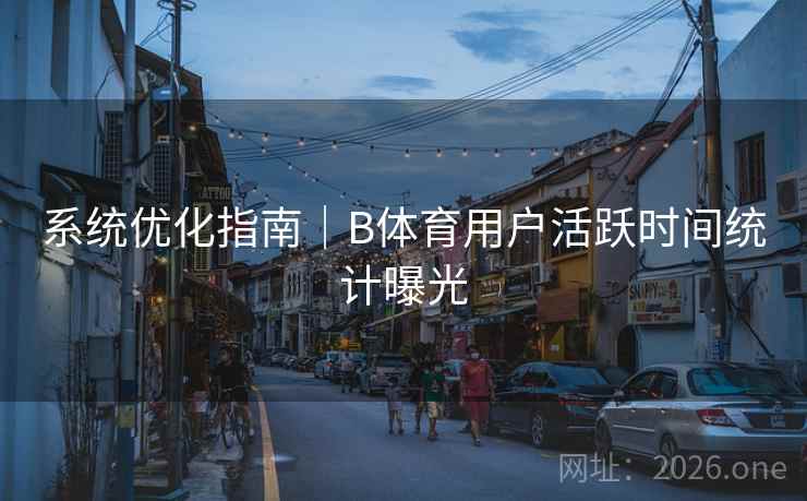 系统优化指南｜B体育用户活跃时间统计曝光
