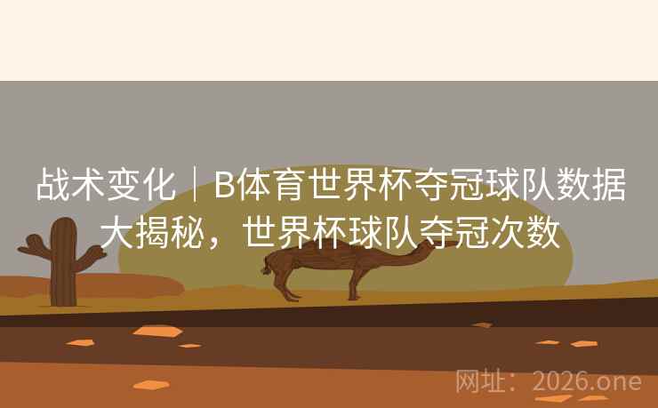 战术变化｜B体育世界杯夺冠球队数据大揭秘，世界杯球队夺冠次数
