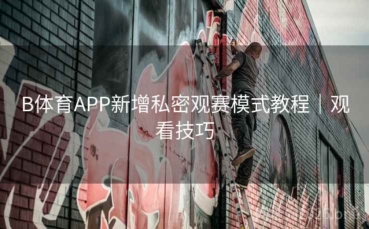 B体育APP新增私密观赛模式教程｜观看技巧